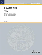 Françaix Trio Score and Parts