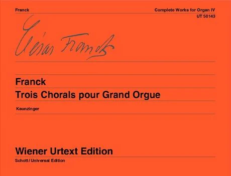 Franck Complete Works for organ Volume 4