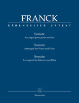 Franck Sonata (arranged for flute and piano)