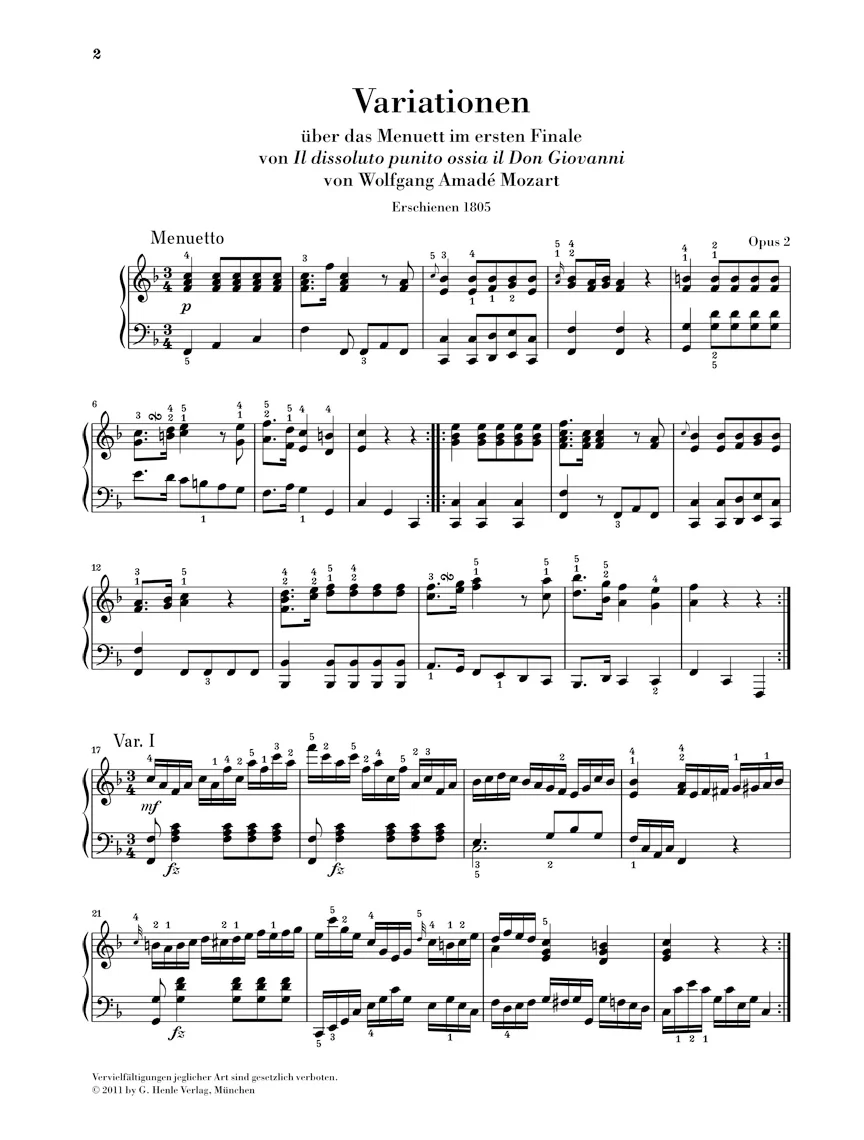 F.X.W. Mozart: Complete Piano Works, Volume I - Image 2
