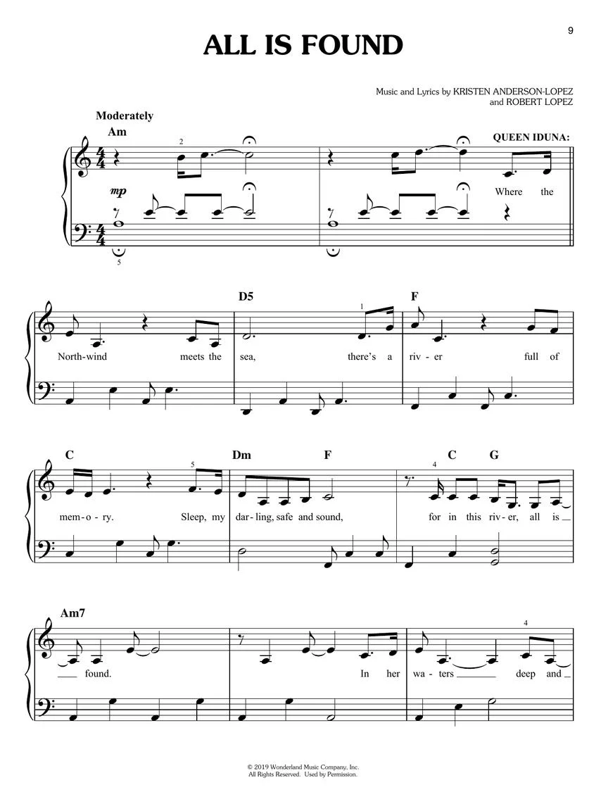 Frozen 2 Easy Piano Songbook - Image 6