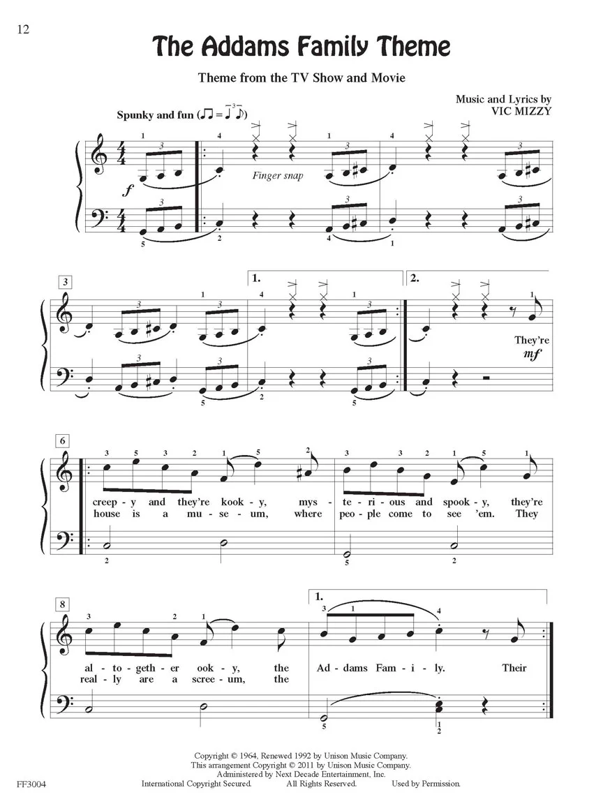 Kids' Songs - FunTime Piano - Image 5