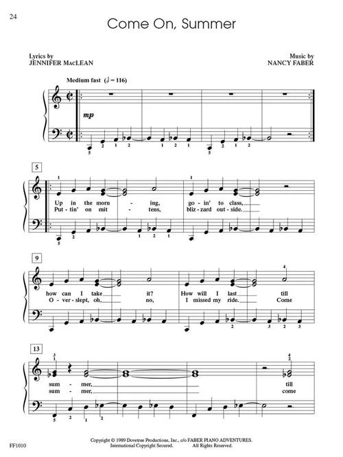 Faber Jazz & Blues - FunTime Piano - Level 3A-3B - Image 6