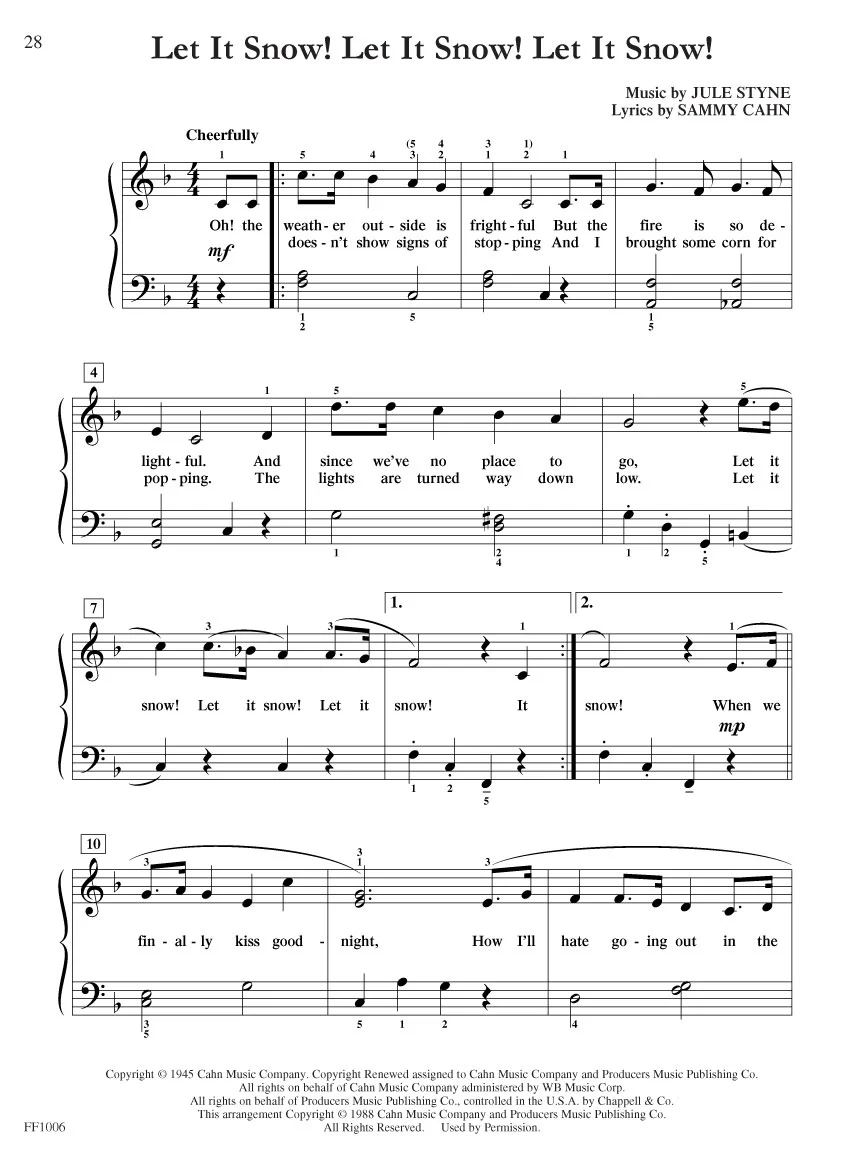 Faber Christmas - Funtime Piano Level 3A-3B - Image 3
