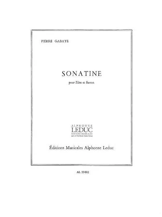 Gabaye Sonatina For Flute And Bassoon