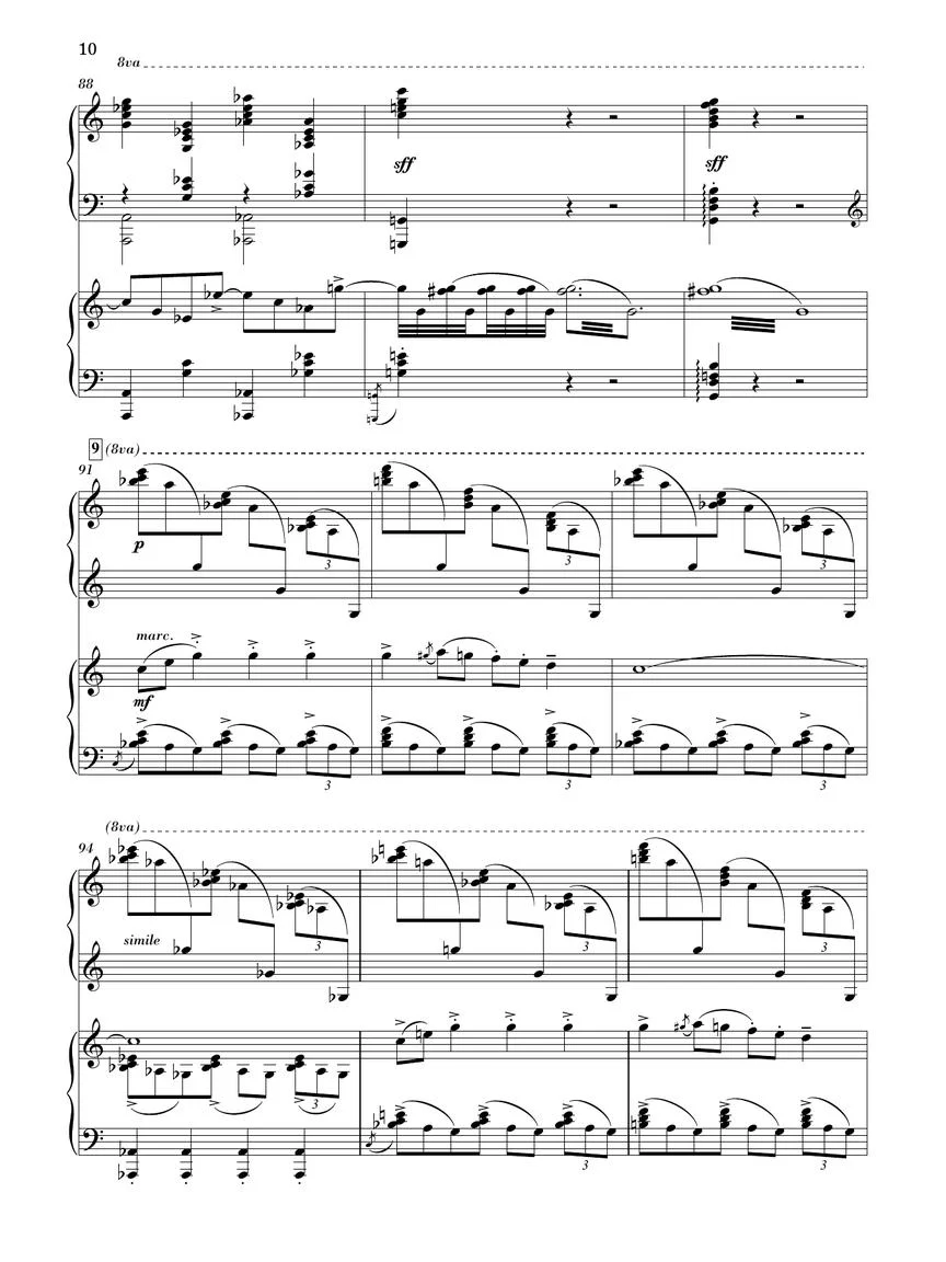 Gershwin: Rhapsody in Blue - 2 Pianos/4 Hands - Image 7