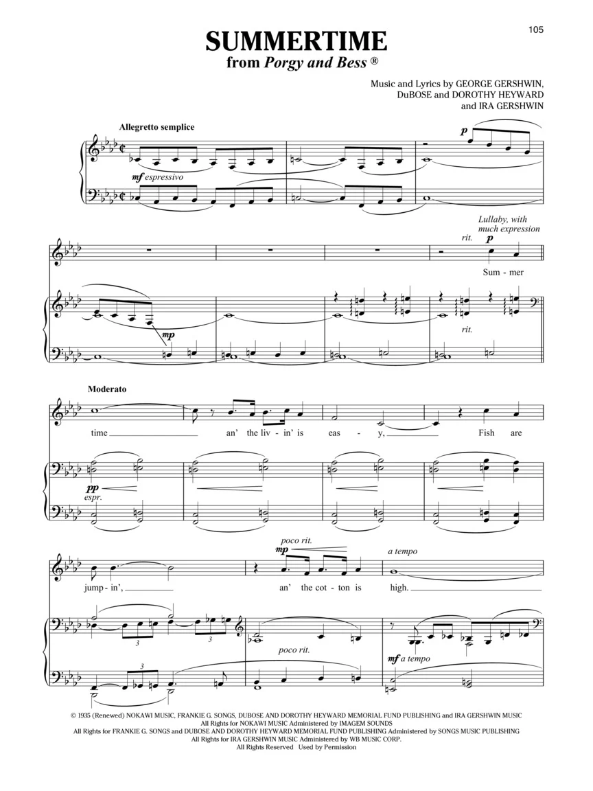 Gershwin: Singer's Anthology of Gershwin Songs - Baritone - Image 5