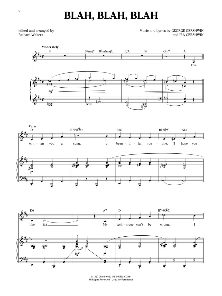 Gershwin: Singer's Anthology of Gershwin Songs - Mezzo Soprano/Belter - Image 4