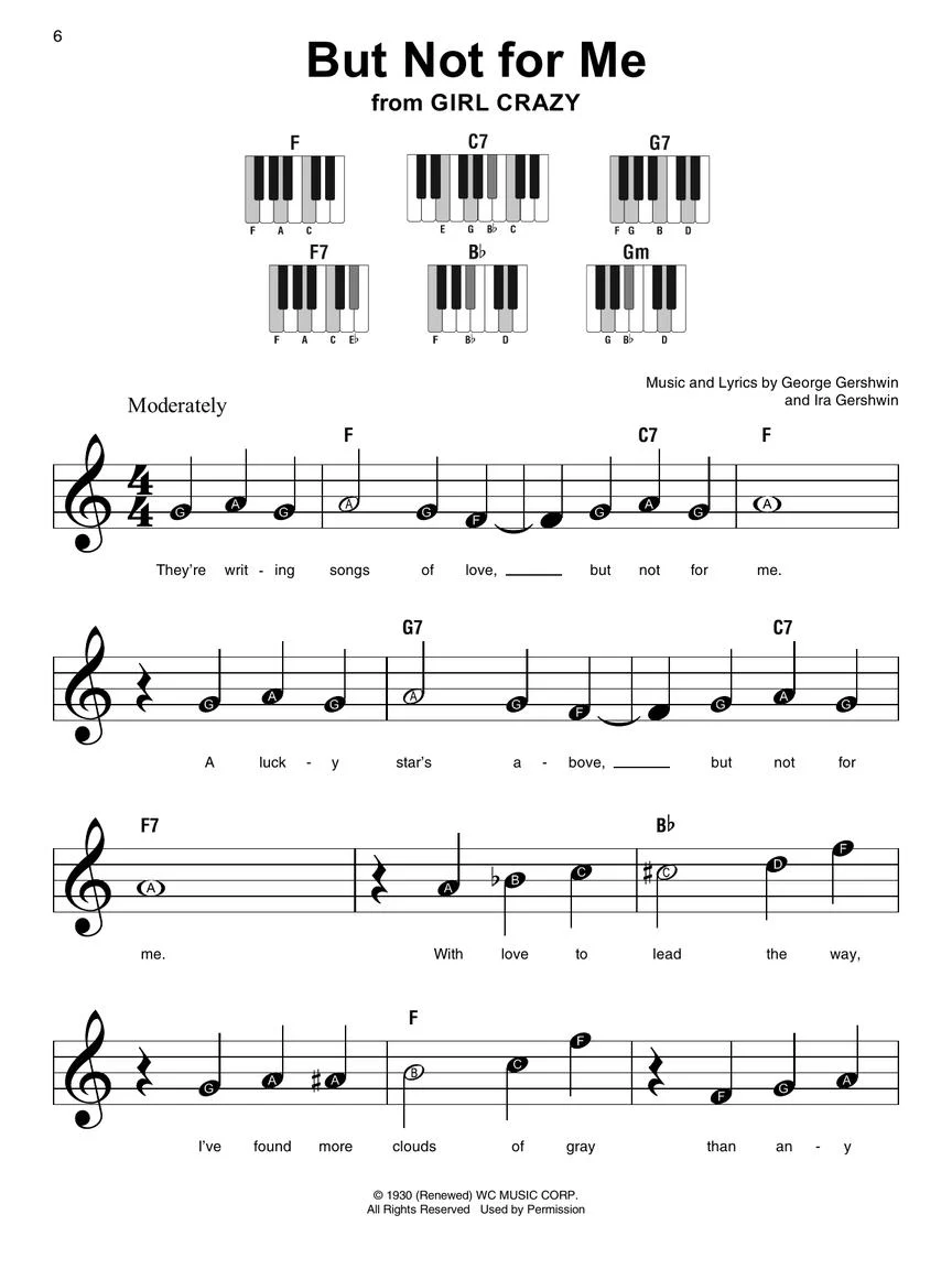 Gershwin: Super Easy Songbook Arranged for Piano - Image 3