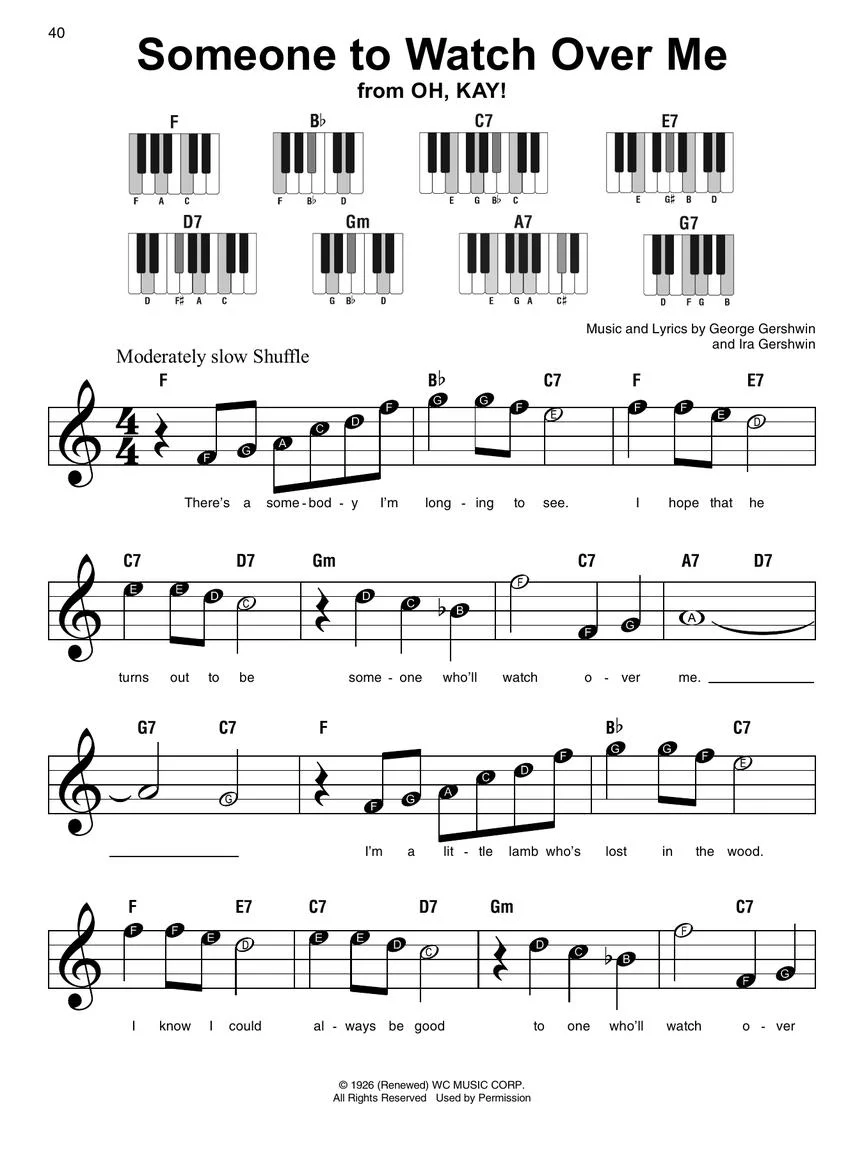 Gershwin: Super Easy Songbook Arranged for Piano - Image 4