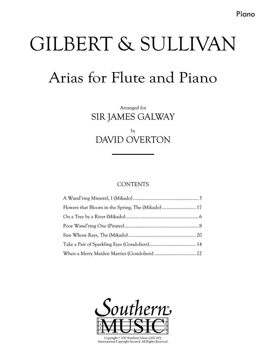 Arias for Flute and Piano - Image 2