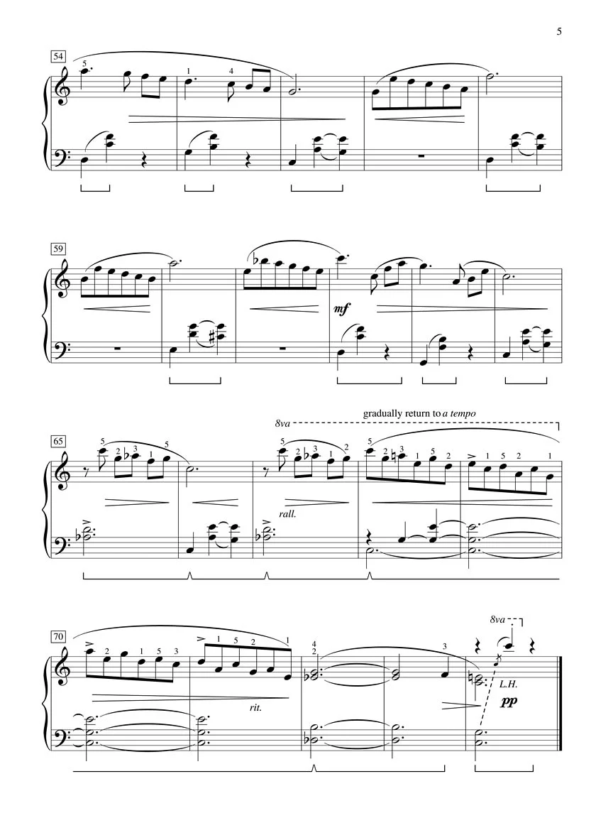 Gillock Dancing in a Dream Piano Solo - Image 3