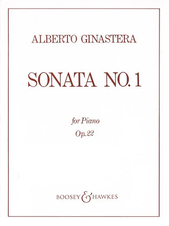 Ginastera: Sonata No. 1, Op. 22 Piano Solo