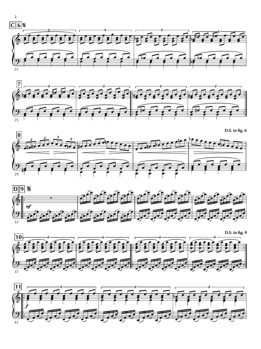 Glass Passacaglia for Piano - Image 3
