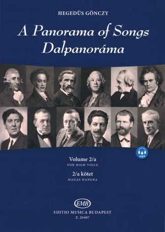 Panorama of Songs 2/A Easy Songs from 4 Centuries in 6 Languages - High Voice