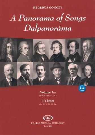 Panorama of Songs 3/A Easy Songs from 4 Centuries in 6 Languages - High Voice