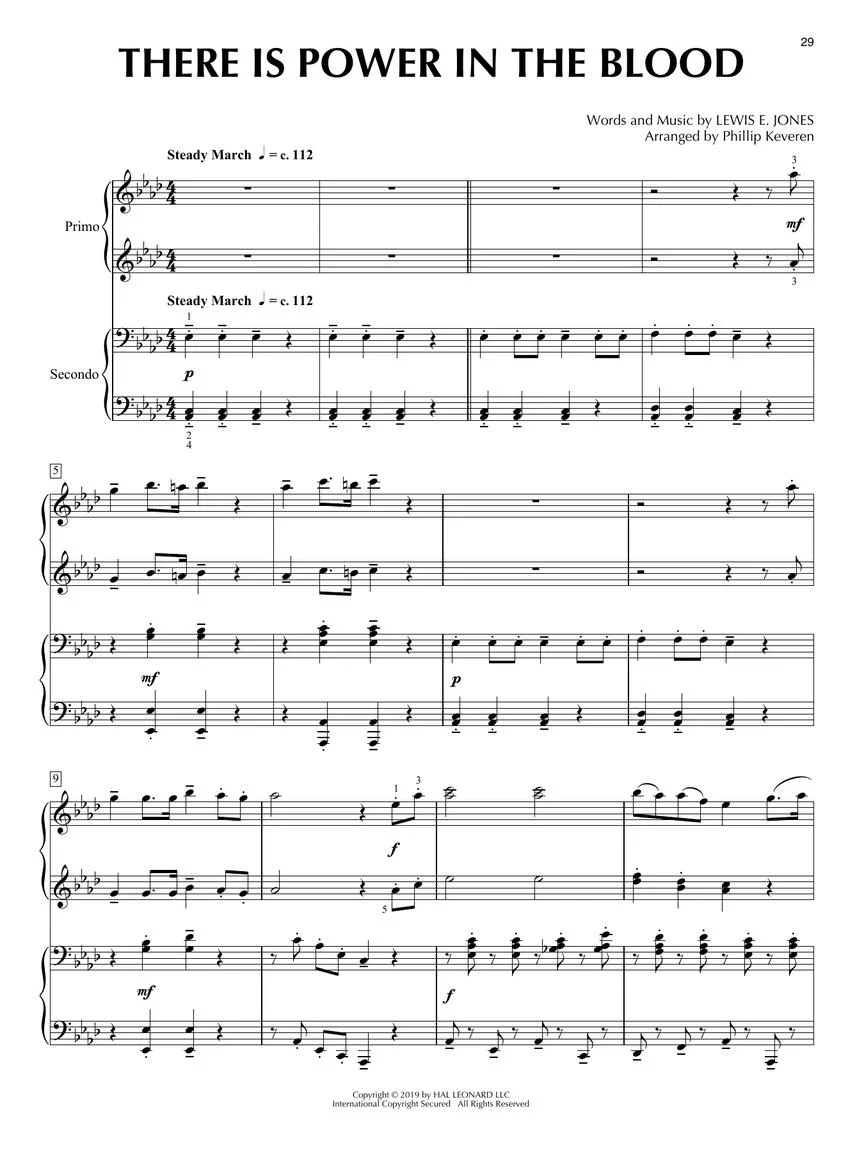 Gospel Duets - Piano Duet - Phillip Keveren Series - Image 5