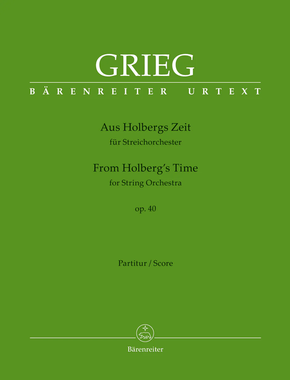 Grieg: From Holbergs Time for String Orchestra op. 40