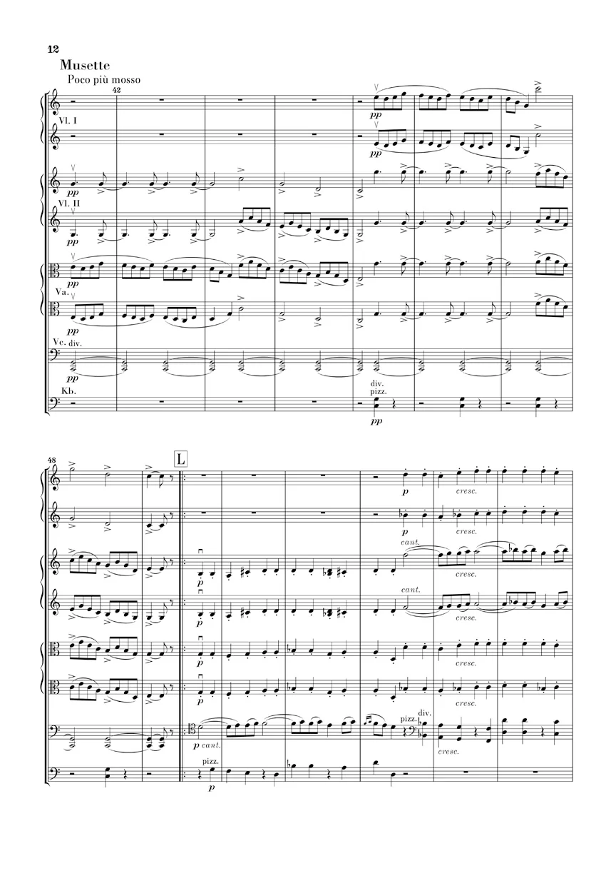 Grieg: Holberg Suite, Op. 40 (Study Score) - Image 3