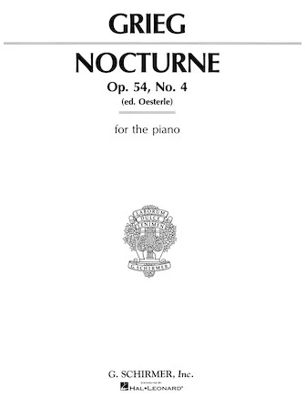 Grieg: Nocturno, Op. 54, No. 4