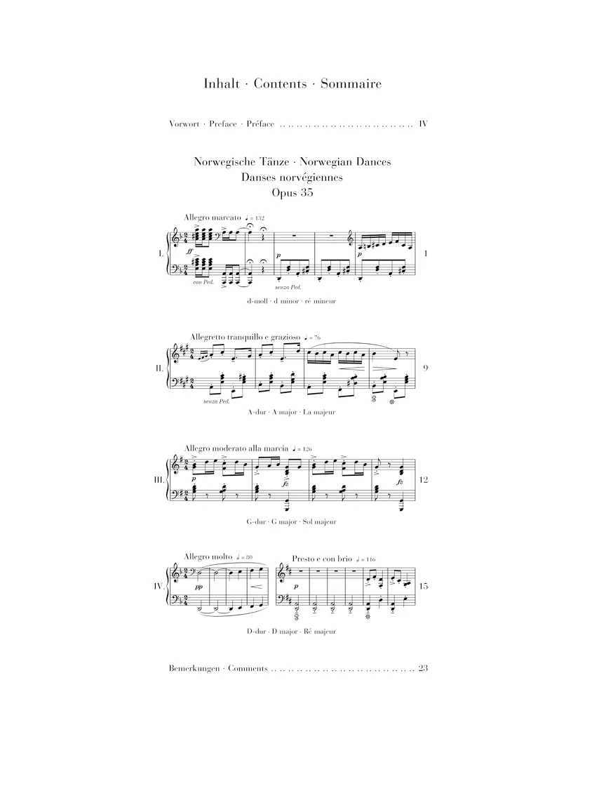 Grieg: Norwegian Dances, Op. 35 - Image 2