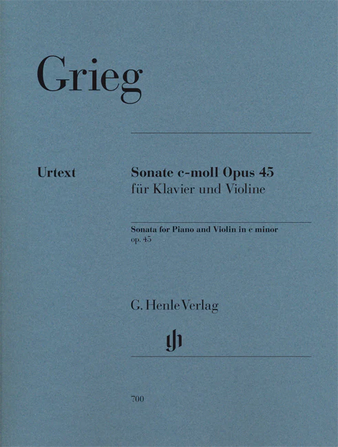 Grieg: Sonata for Piano and Violin in c minor, Op. 45