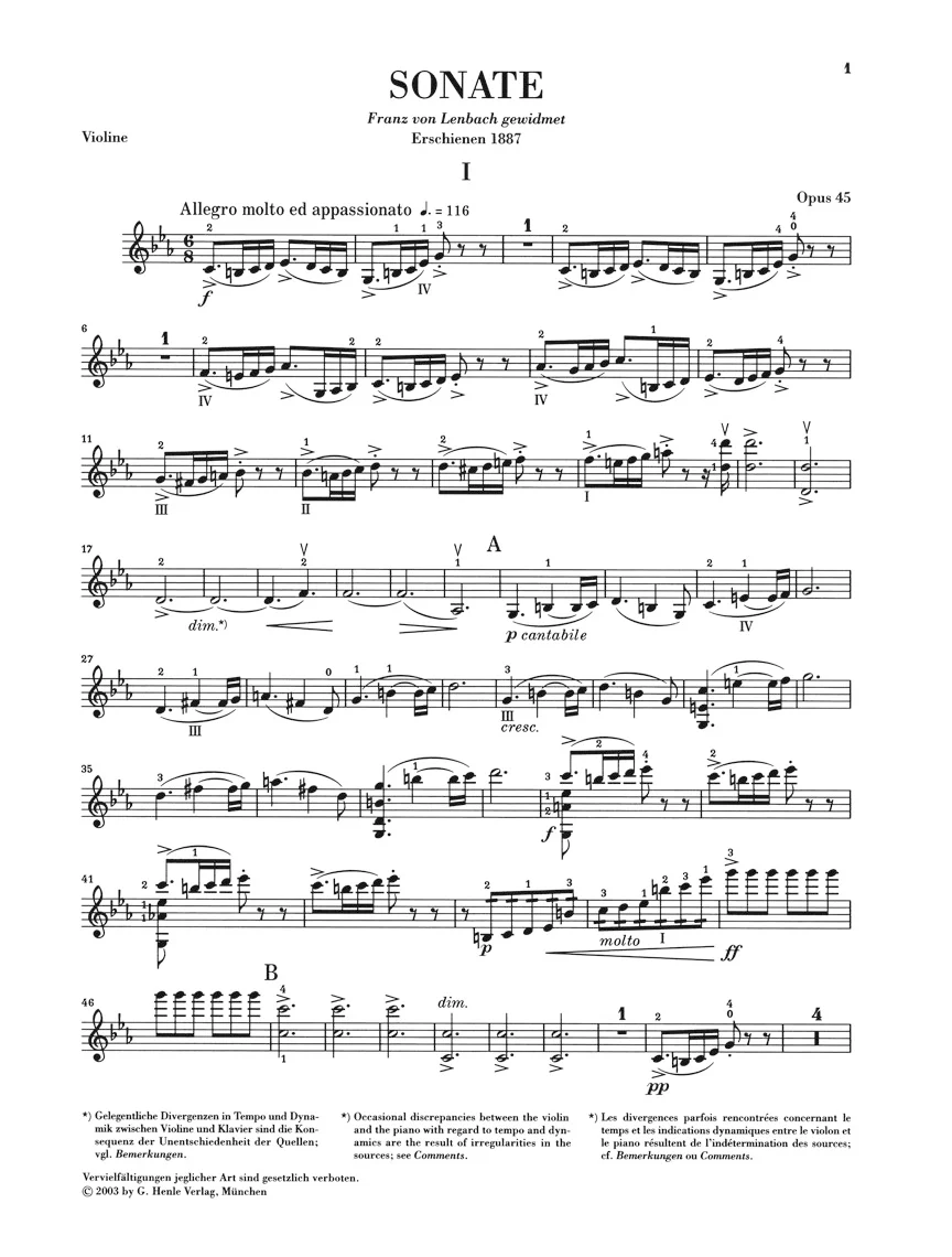 Grieg: Sonata for Piano and Violin in c minor, Op. 45 - Image 5