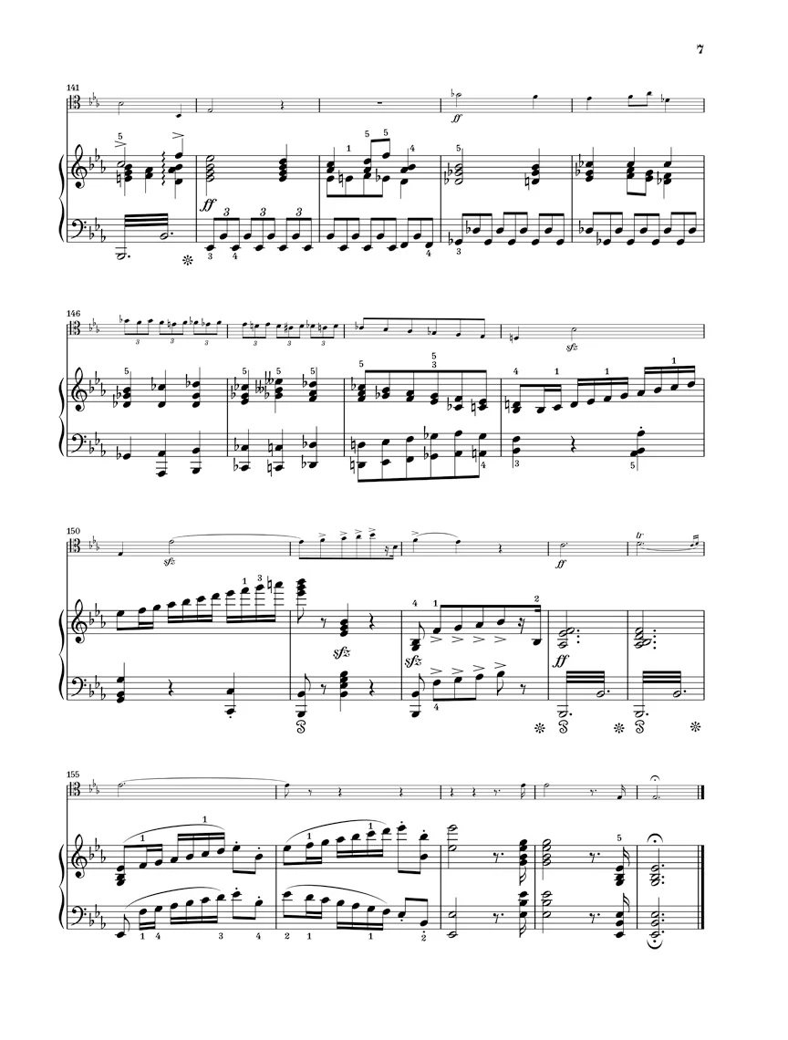 Guilmant: Morceau symphonique and Morceau de lecture for Trombone and Piano (Score and Parts) - Image 4