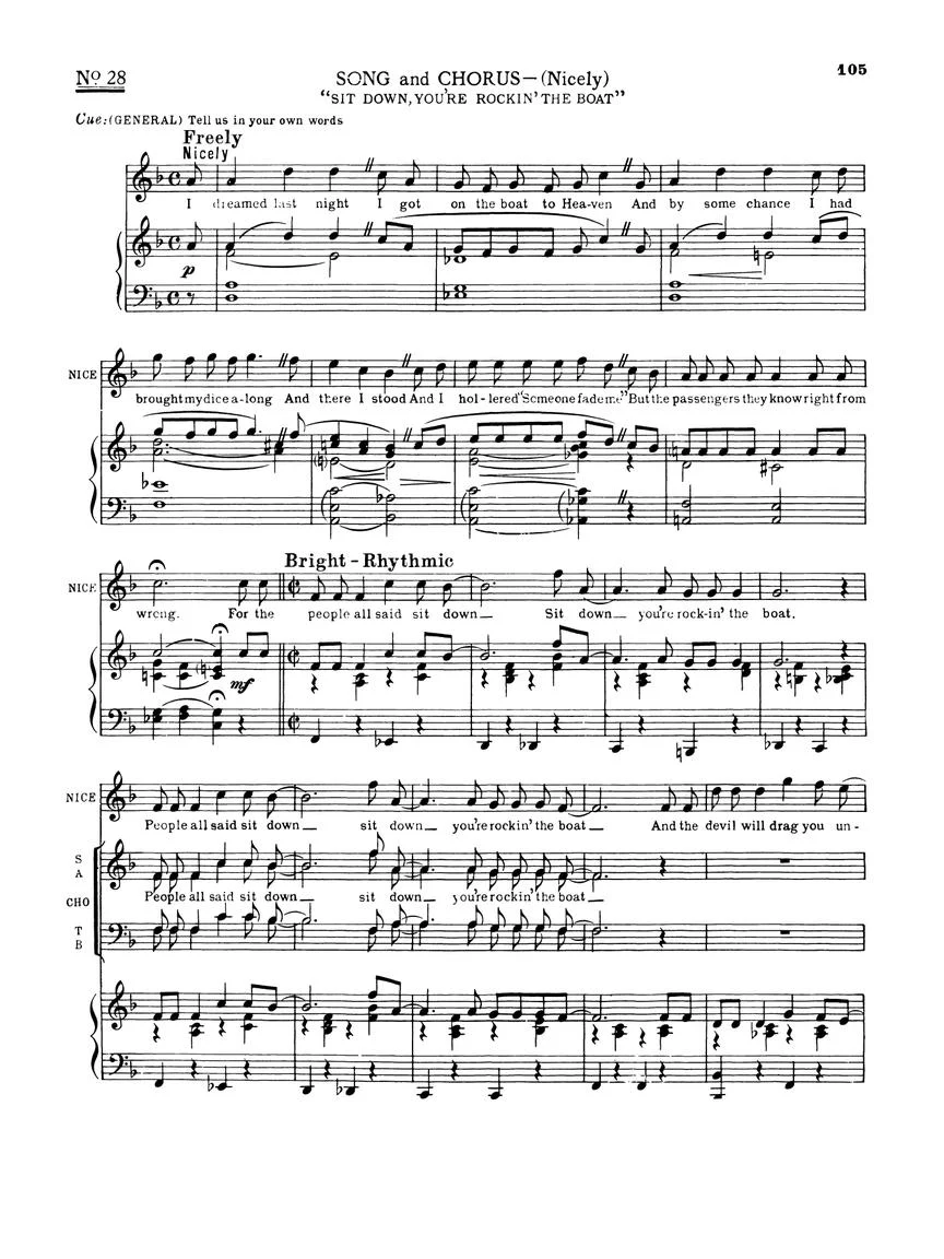 Guys and Dolls Vocal Score - Image 6