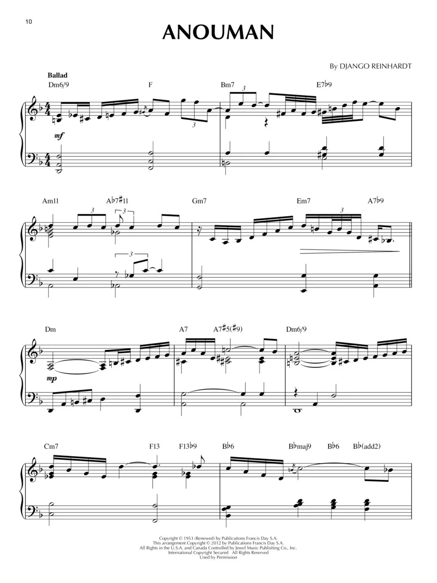 Gypsy Jazz - Jazz Piano Solos Series Vol. 20 - Image 5