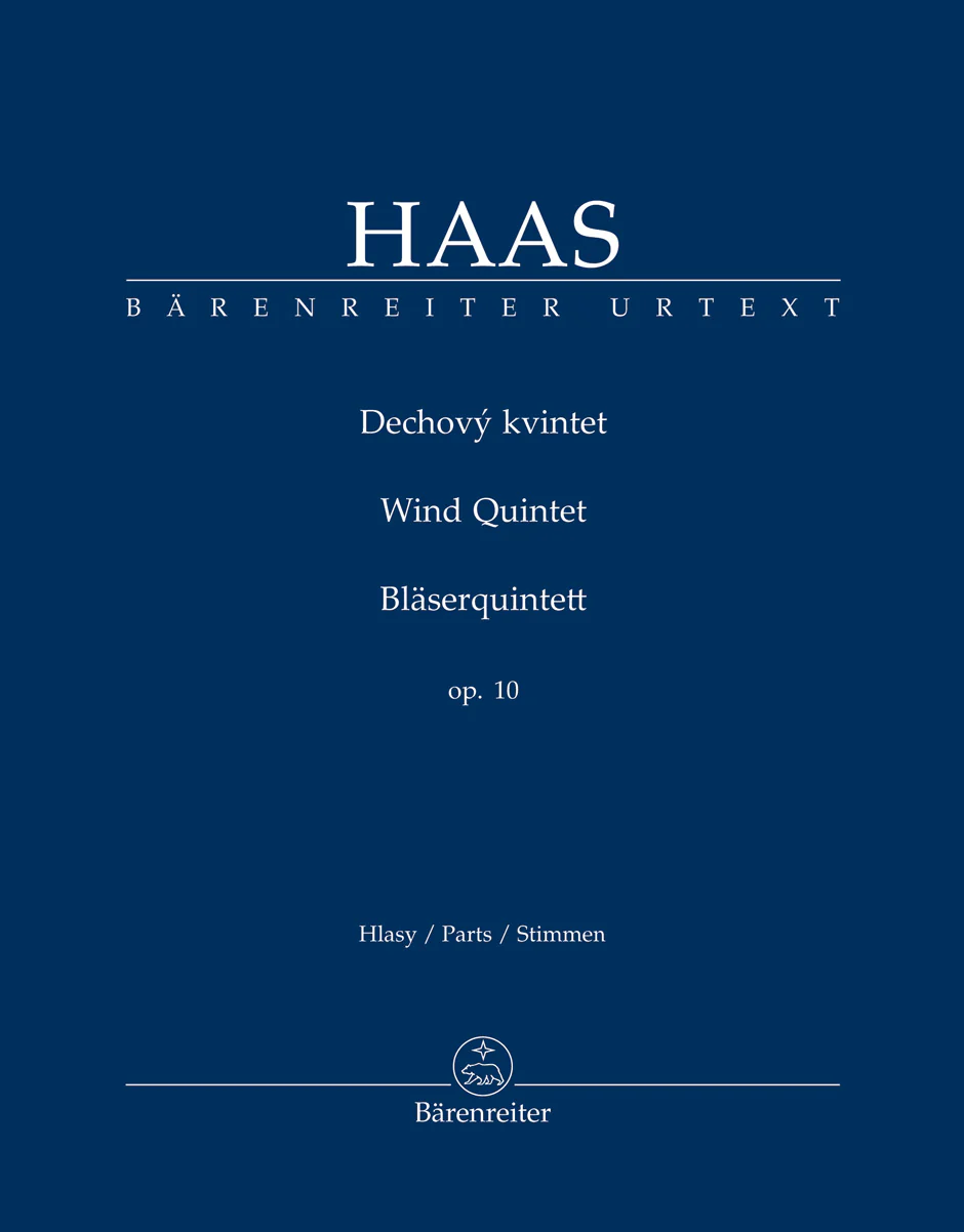 Haas Wind Quintet op. 10 - Set of Parts