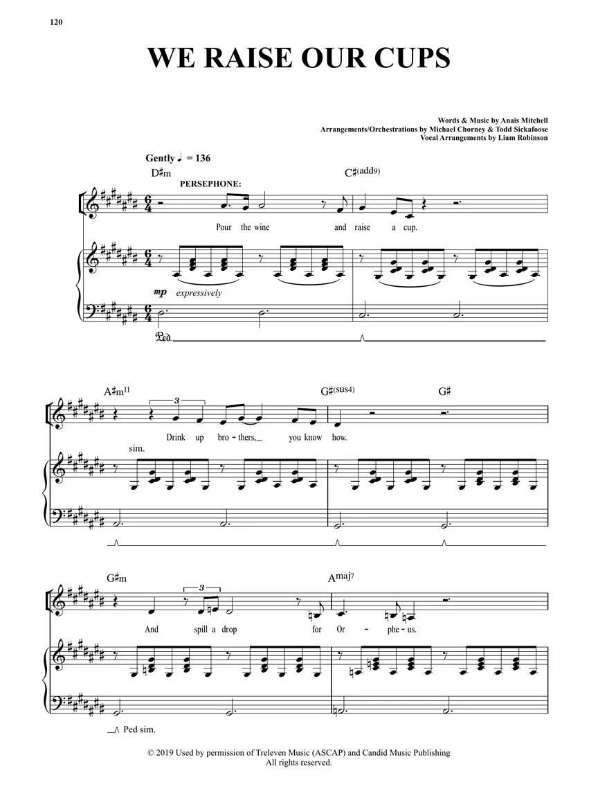 Hadestown Vocal Selections - Image 5