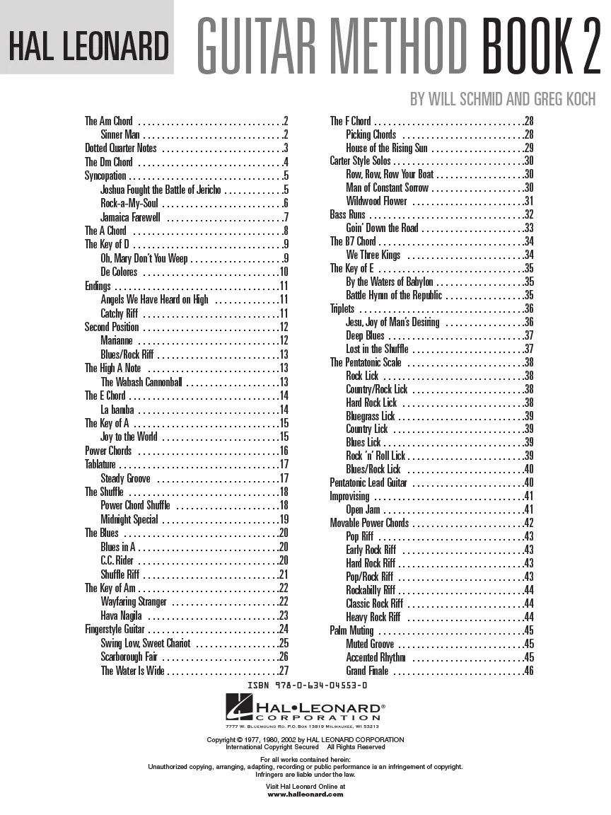 Hal Leonard Guitar Method Book 2 - Image 2