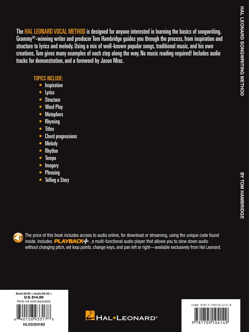Hal Leonard Songwriting Method - Image 7