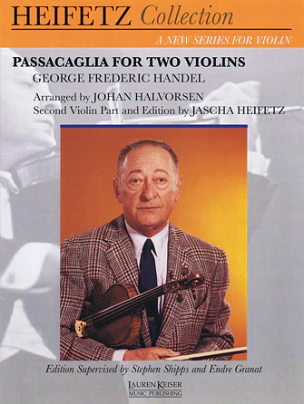 Handel Passacaglia for Two Violins
