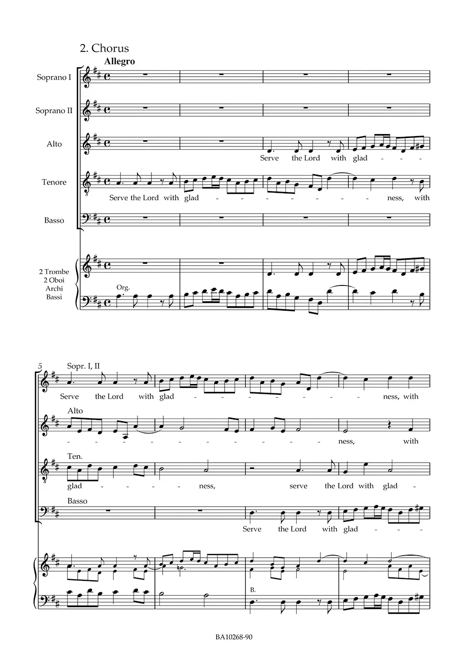 Handel: Jubilate zur Feier des Friedens von Utrecht, HWV 279 (Vocal Score) - Image 3