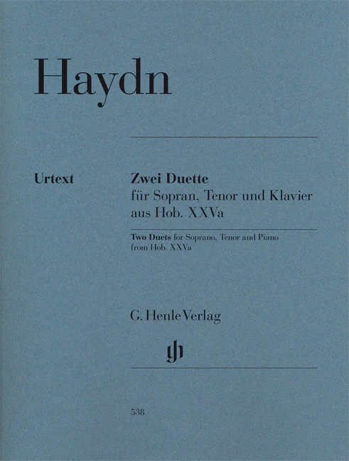 Haydn: Two Duets Hob. XXVa:1 and 2