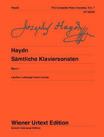 Haydn Complete Piano Sonatas for piano Volume 1