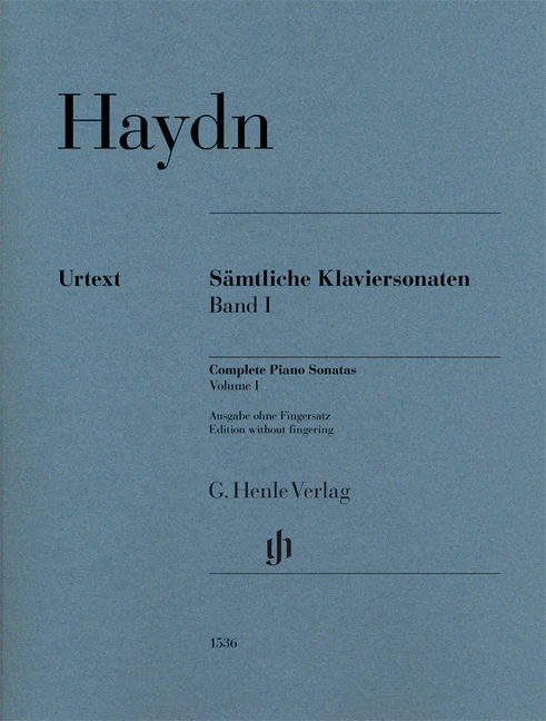 Haydn: Complete Piano Sonatas, Volume I (Without Fingering)