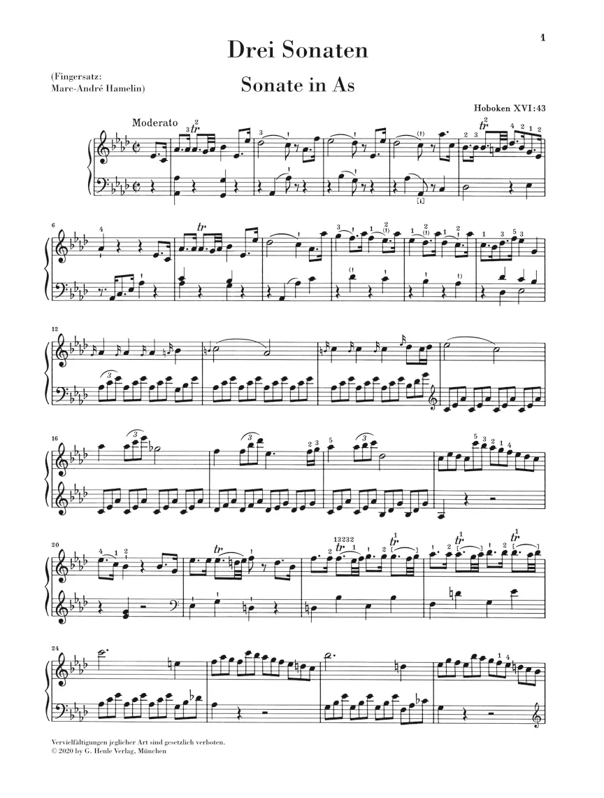 Haydn: Complete Piano Sonatas, Volume III (Hardcover) - Image 2
