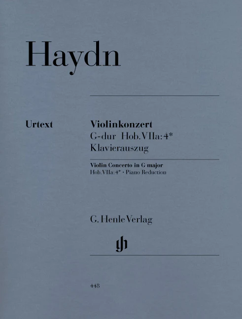 Haydn: Violin Concerto in G major Hob. VIIa:4
