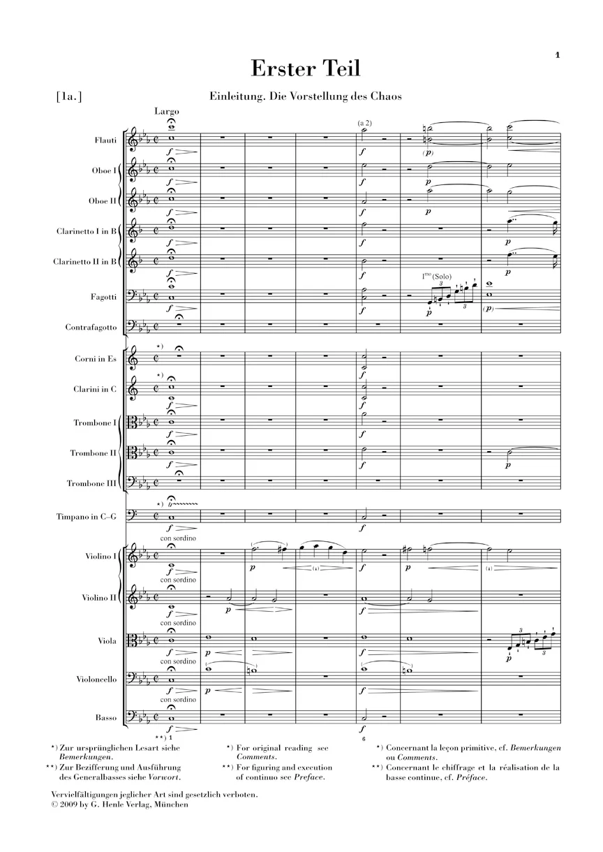 Haydn: The Creation (Study Score) - Image 2
