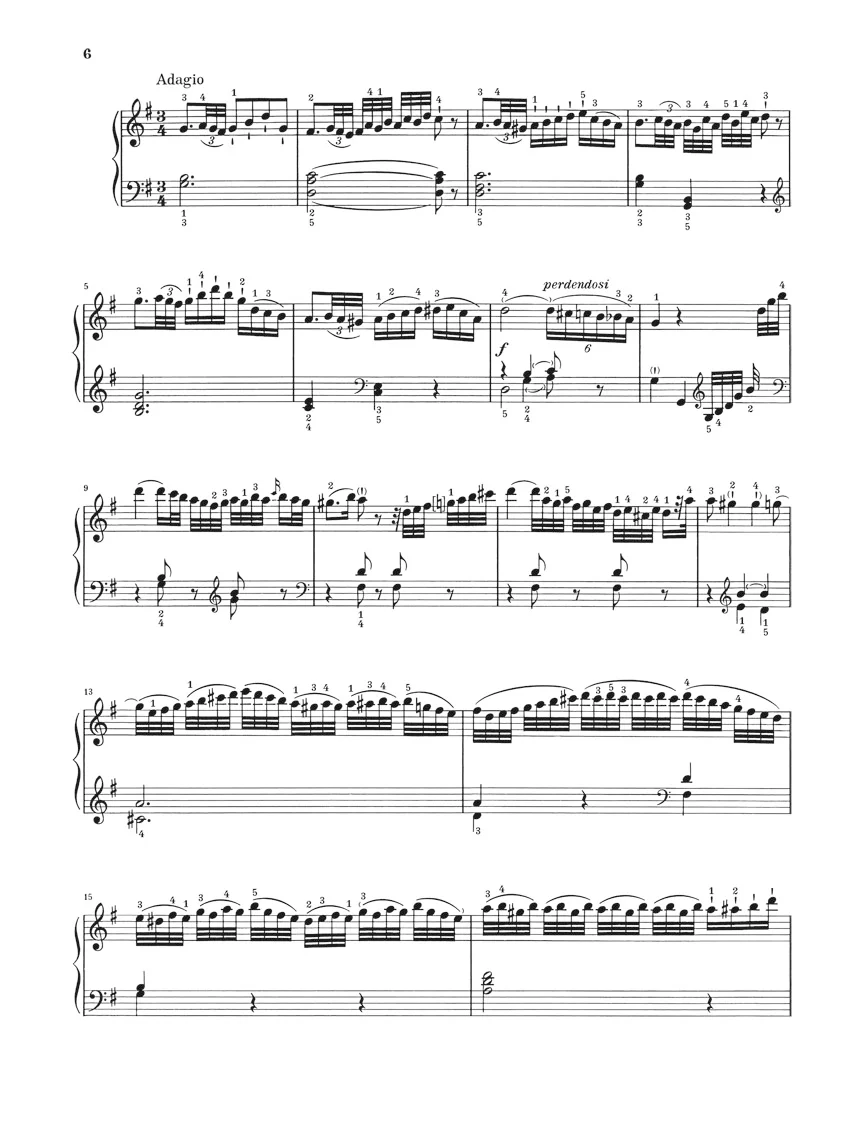 Haydn: Piano Sonata in e minor Hob. XVI:34 - Image 3