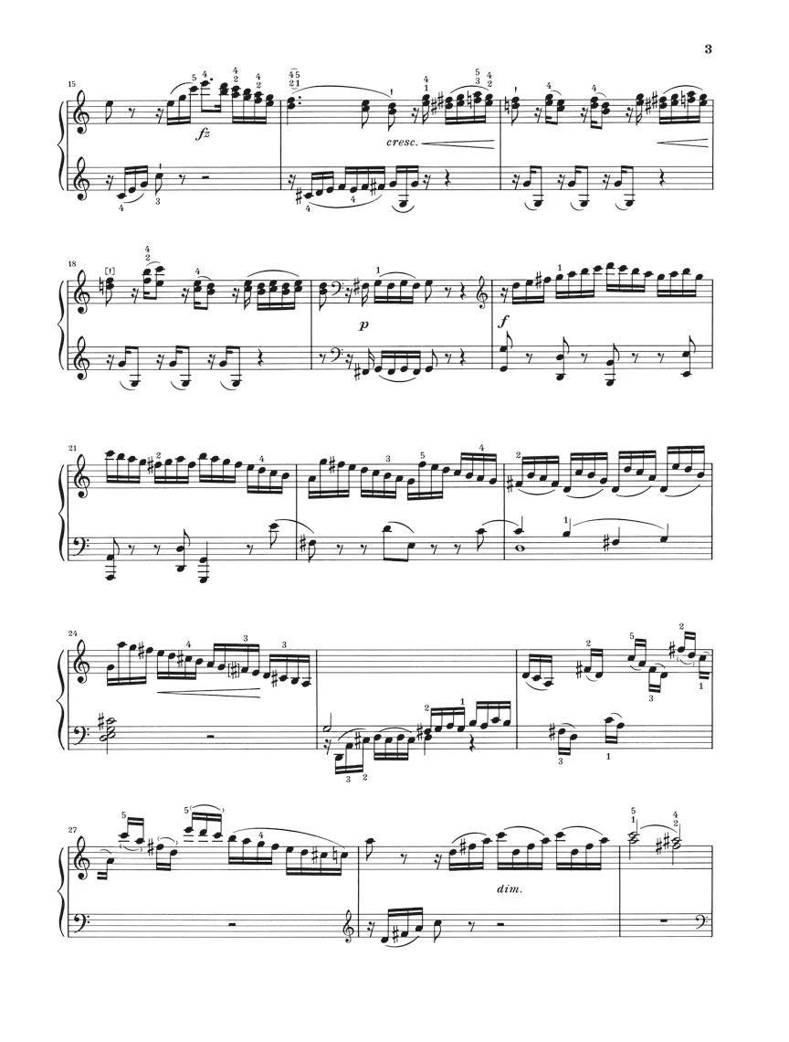 Haydn: Piano Sonata in C major Hob. XVI:50 - Image 3