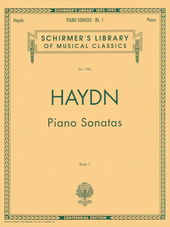 Haydn Piano Sonatas Book 1