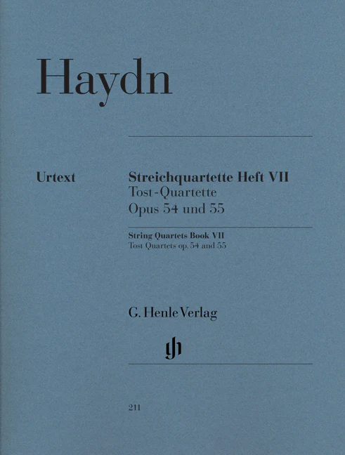 Haydn: String Quartets Book VII, Op. 54 and 55