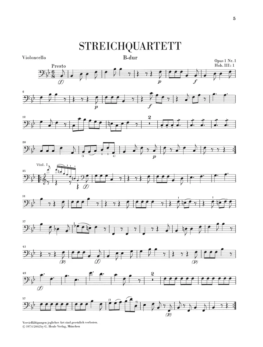 Haydn: String Quartets Book I - Image 6