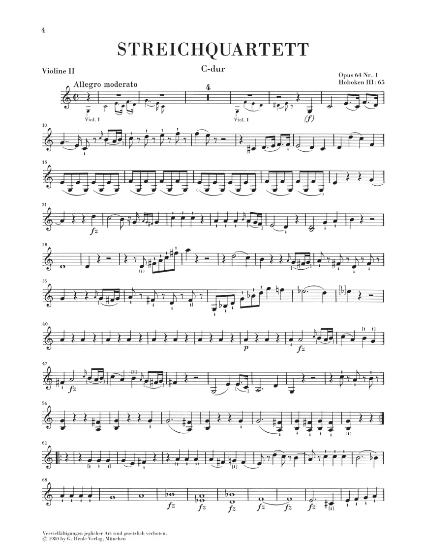 Haydn: String Quartets Book VIII, Op. 64 - Image 3