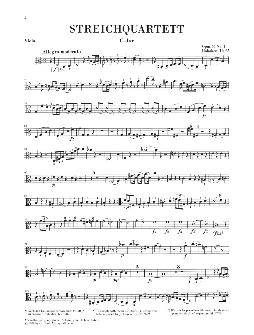 Haydn: String Quartets Book VIII, Op. 64 - Image 4