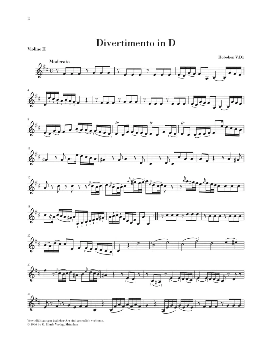 Haydn: String Trios, Volume III (attributed to Haydn) - Image 3